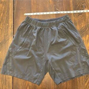 Adidas Men's Charcoal Athletic Shorts